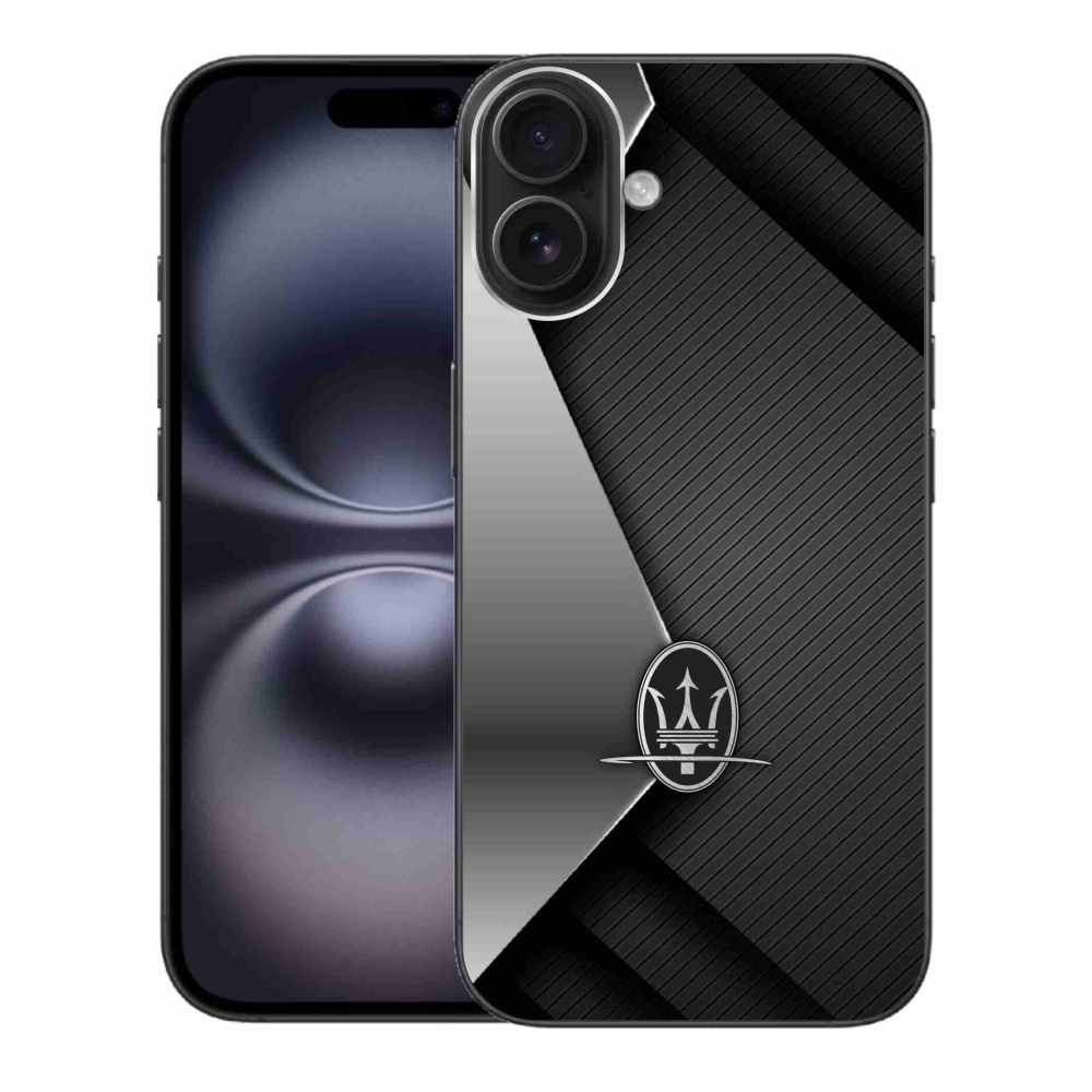 Gélový kryt mmCase na iPhone 16 Plus - maserati