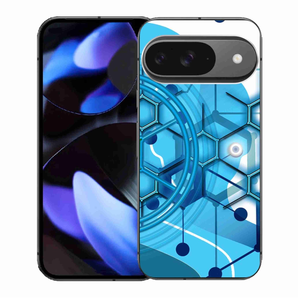 Gélový kryt mmCase na Google Pixel 9/9 Pro - abstraktný vzor 2