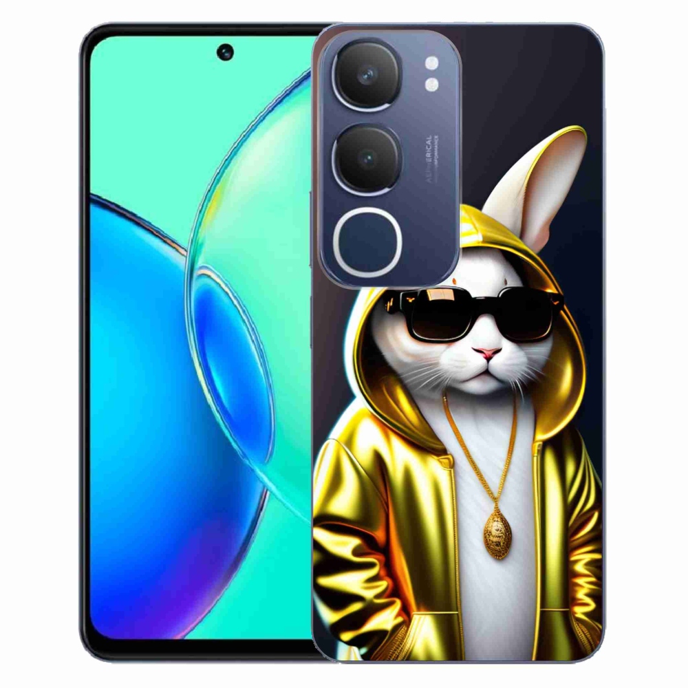Gélový kryt mmCase na Vivo Y19s - mačka boss