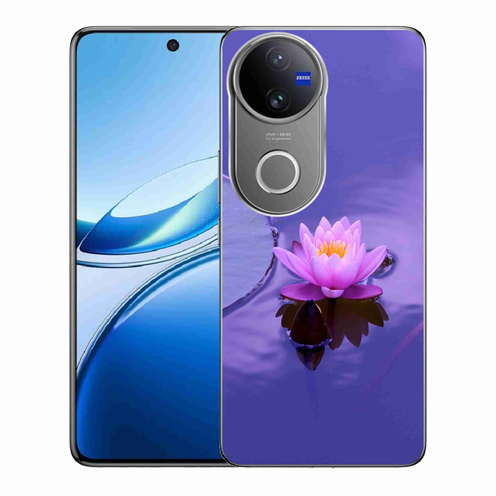 Gélový kryt mmCase na Vivo V50 5G - kvet na hladine