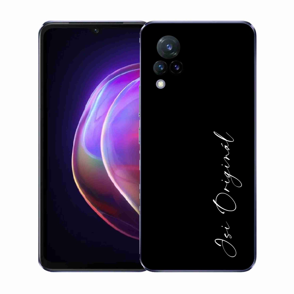 Gélový kryt mmCase na Vivo V21 4G/5G - si originál čierne pozadie