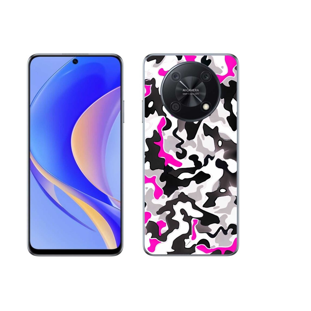 Gélový kryt mmCase na Huawei Nova Y90 - maskáčový vzor 5