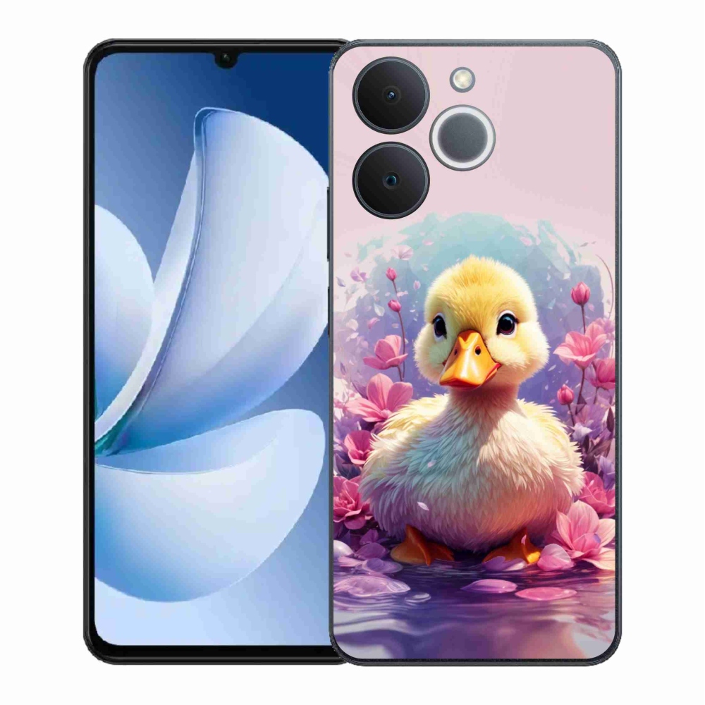 Gélový kryt mmCase na Realme Note 70T - kačička