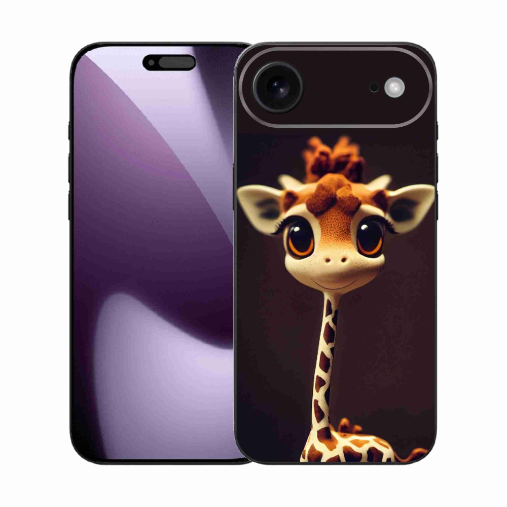 Gélový kryt mmCase na iPhone 17 Air - malá žirafa