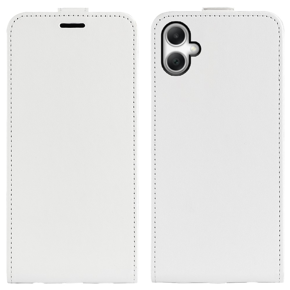 Vertical flipové púzdro na Samsung Galaxy A07 4G - biele