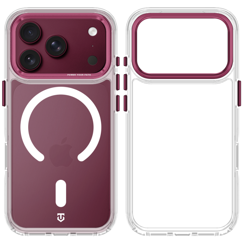 Tactical MagForce 2.0 Puzdro pre Apple iPhone 17 Pro/18 Pro, farba Burgundy