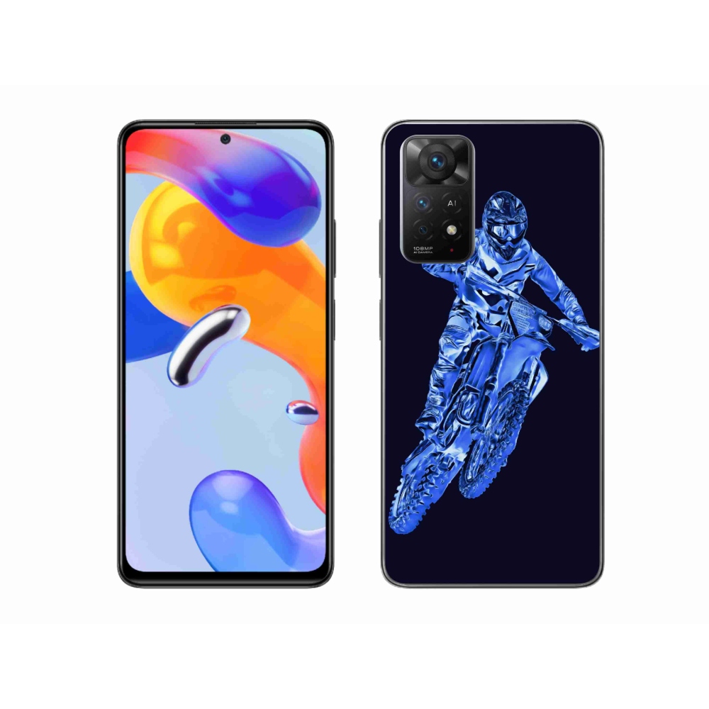 Gélový kryt mmCase na Xiaomi Redmi Note 11 Pro 4G/5G - motocross 1