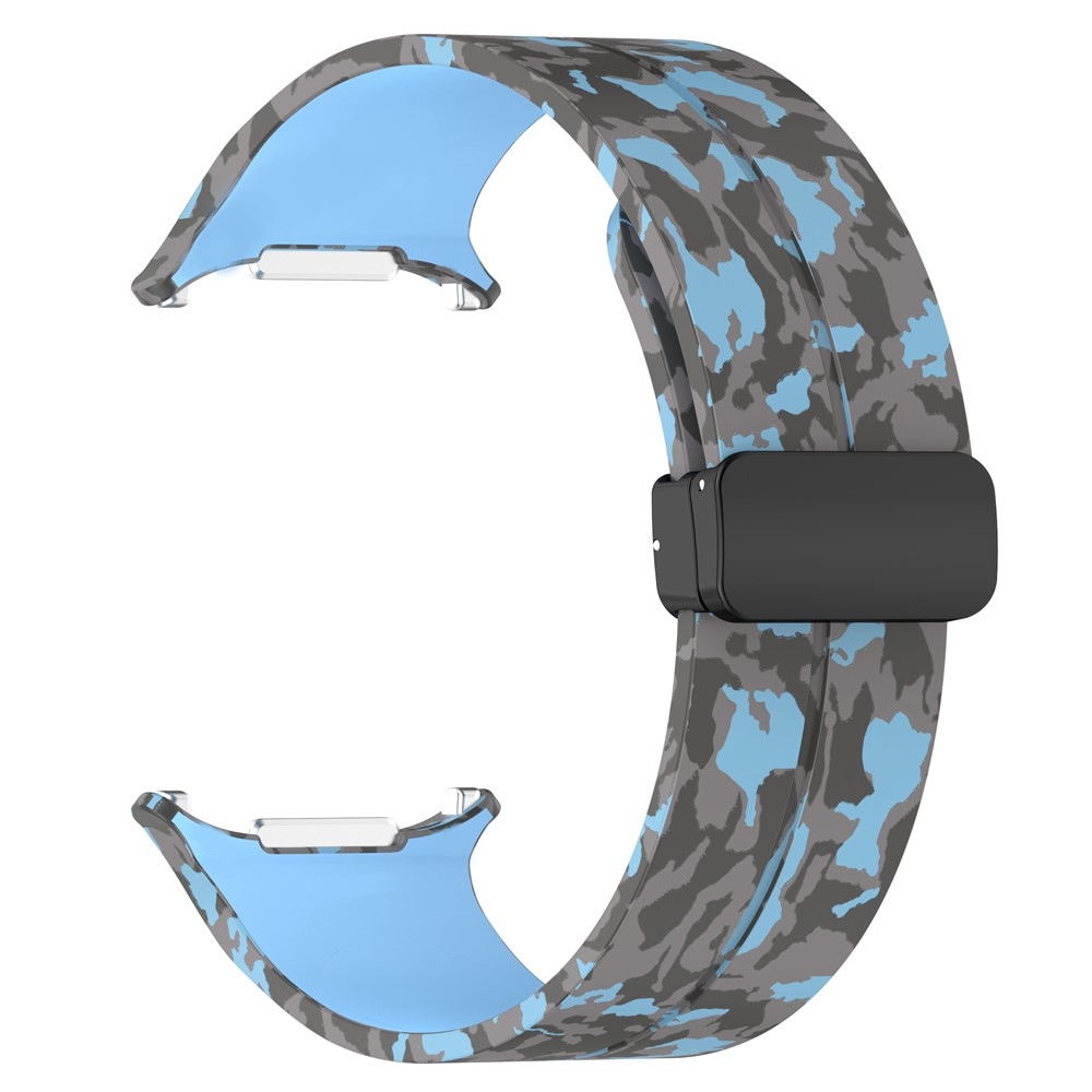 Camouf silikónový remienok na Samsung Galaxy Watch Ultra (2025) 47mm - cyan