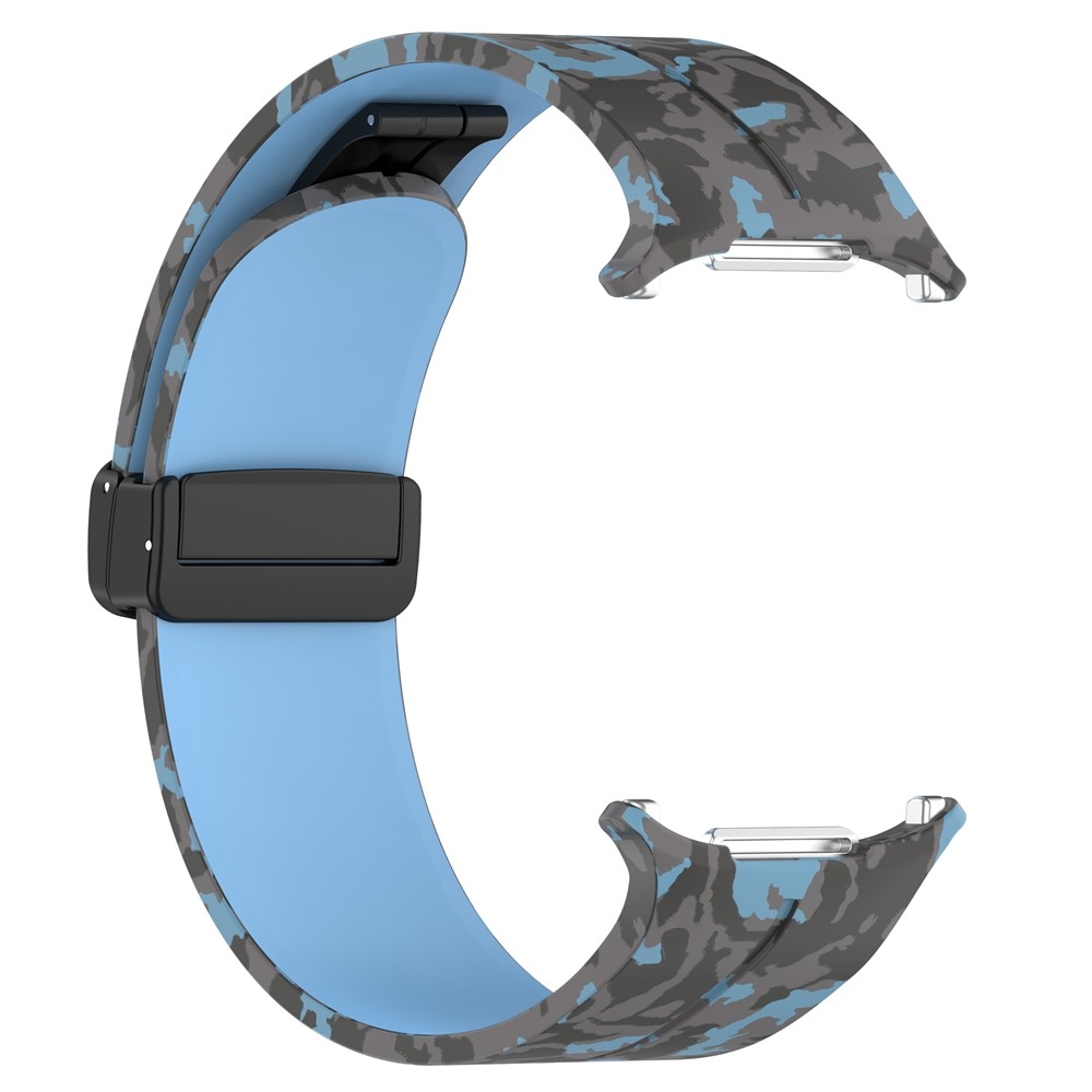 Camouf silikónový remienok na Samsung Galaxy Watch Ultra (2025) 47mm - cyan