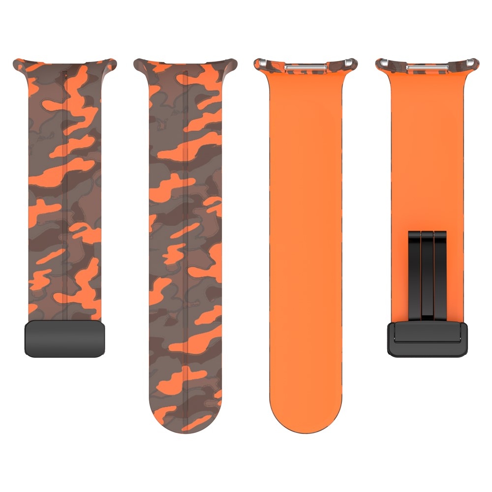 Camouf silikónový remienok na Samsung Galaxy Watch Ultra (2025) 47mm - oranžový