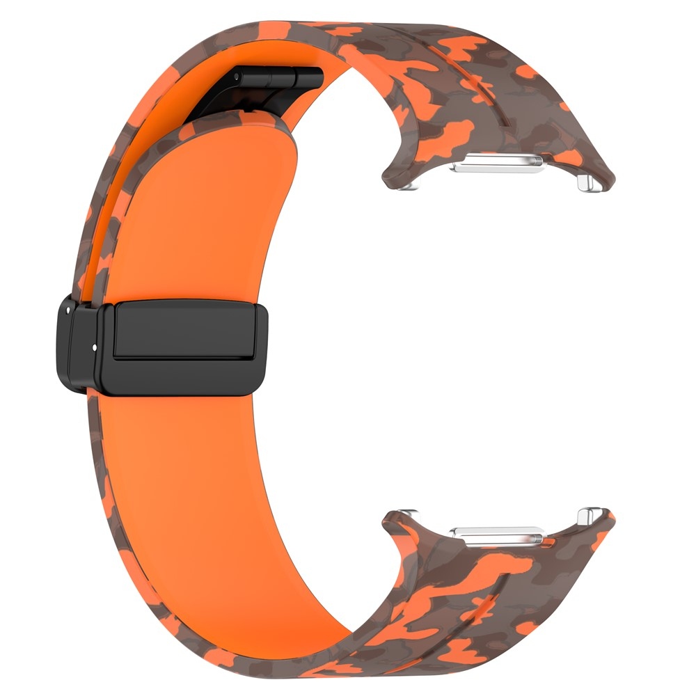 Camouf silikónový remienok na Samsung Galaxy Watch Ultra (2025) 47mm - oranžový