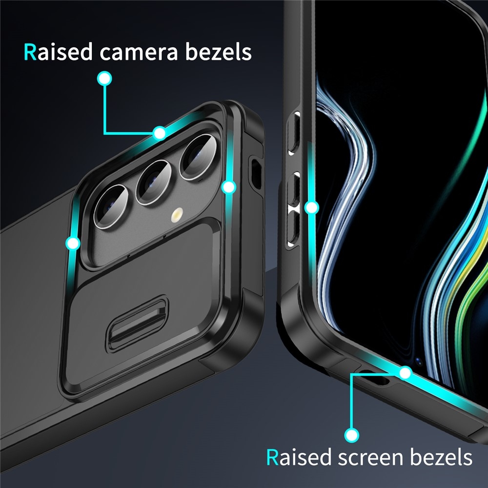 Camshield odolný kryt na Samsung Galaxy S26/S26 Pro - čierny