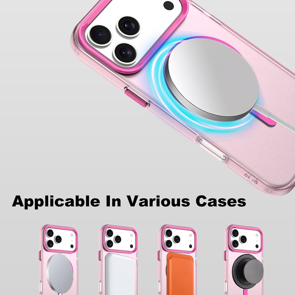 Candy gélový obal MagSafe Pro iPhone 18 Pro / 17 Pro - ružový