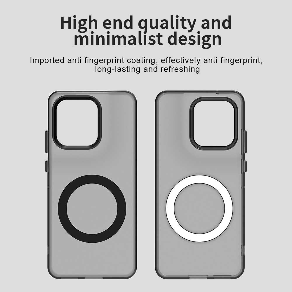 Candy gélový obal MagSafe pre Motorola Edge 60 Neo 5G/50 Neo 5G - čierny