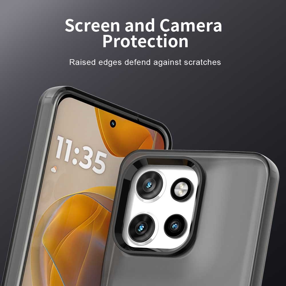 Candy gélový obal MagSafe pre Motorola Edge 60 Neo 5G/50 Neo 5G - čierny