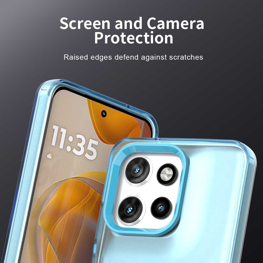 Candy gélový obal MagSafe pre Motorola Edge 60 Neo 5G/50 Neo 5G - modrý