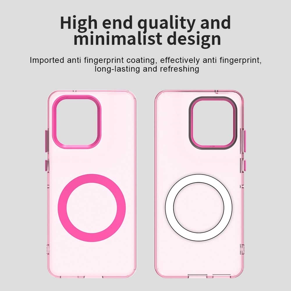 Candy gélový obal MagSafe pre Motorola Edge 60 Neo 5G/50 Neo 5G - ružový