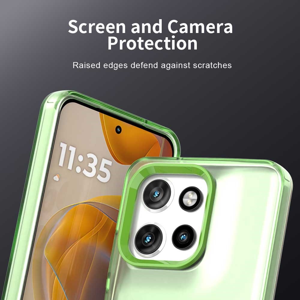 Candy gélový obal MagSafe pre Motorola Edge 60 Neo 5G/50 Neo 5G - zelený