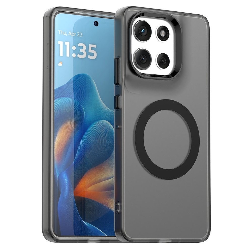 Candy gélový obal MagSafe Pro Motorola Moto G86 5G - čierny