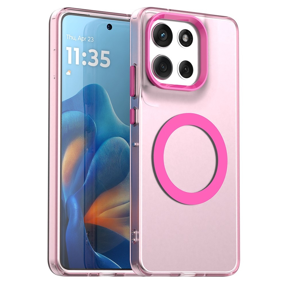 Candy gélový obal MagSafe Pro Motorola Moto G86 5G - ružový