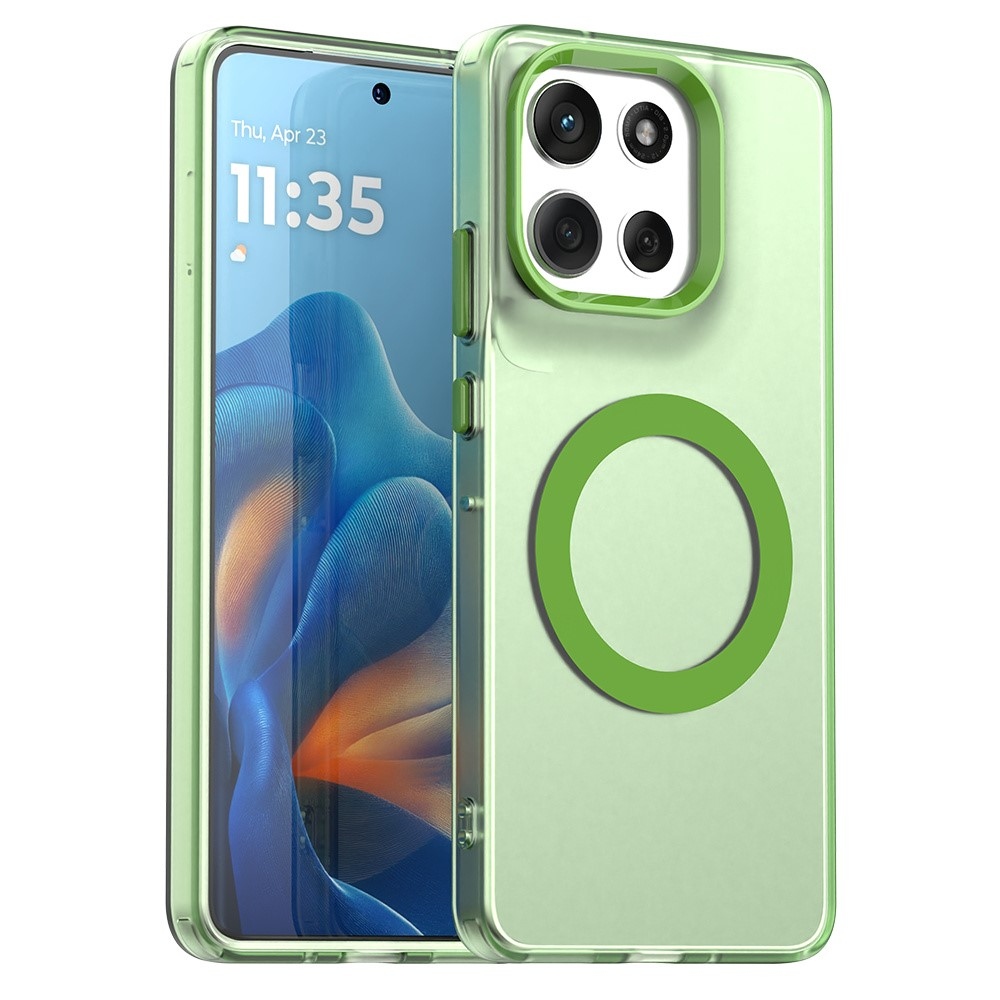 Candy gélový obal MagSafe Pro Motorola Moto G86 5G - zelený