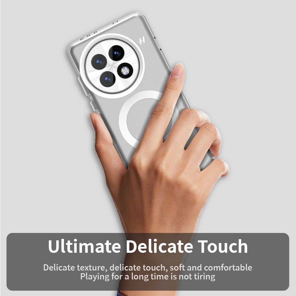 Candy gélový obal MagSafe pre OnePlus 13 - biely