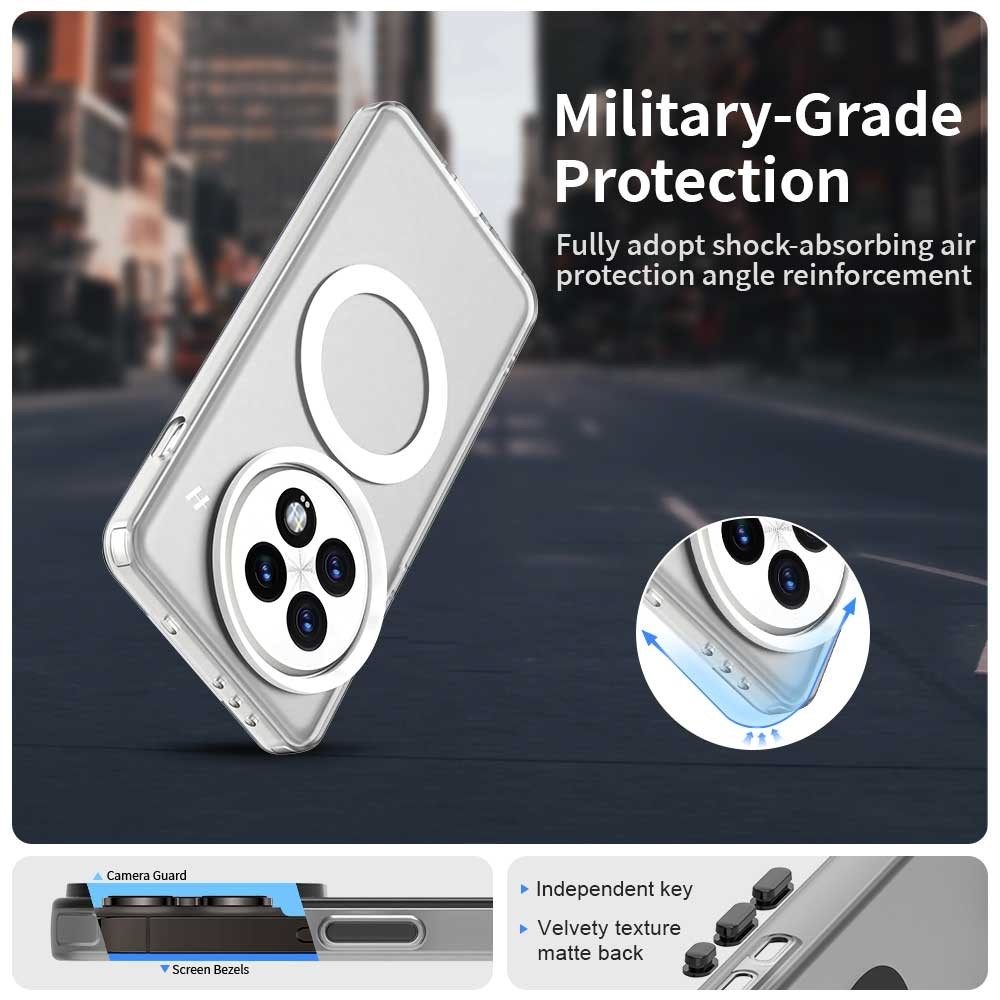 Candy gélový obal MagSafe pre OnePlus 13 - biely