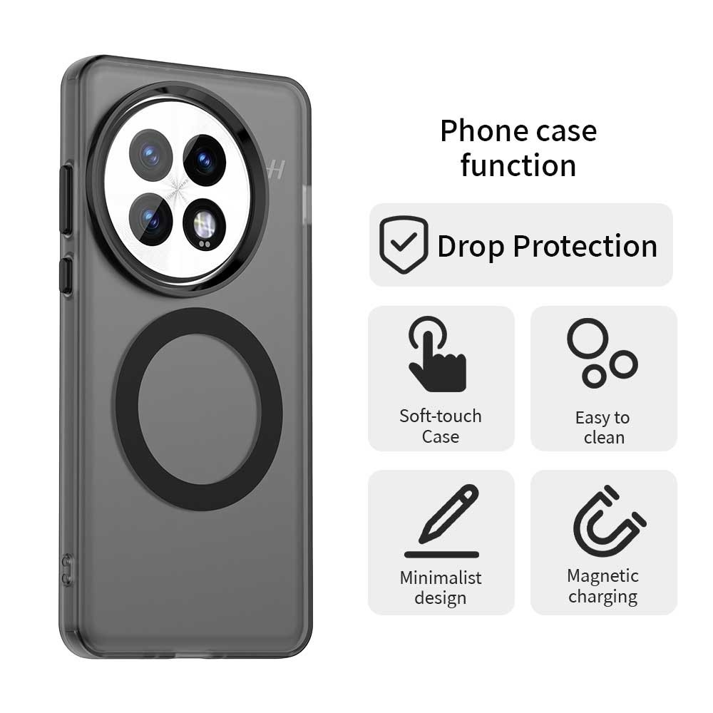 Candy gélový obal MagSafe pre OnePlus 13 - čierny