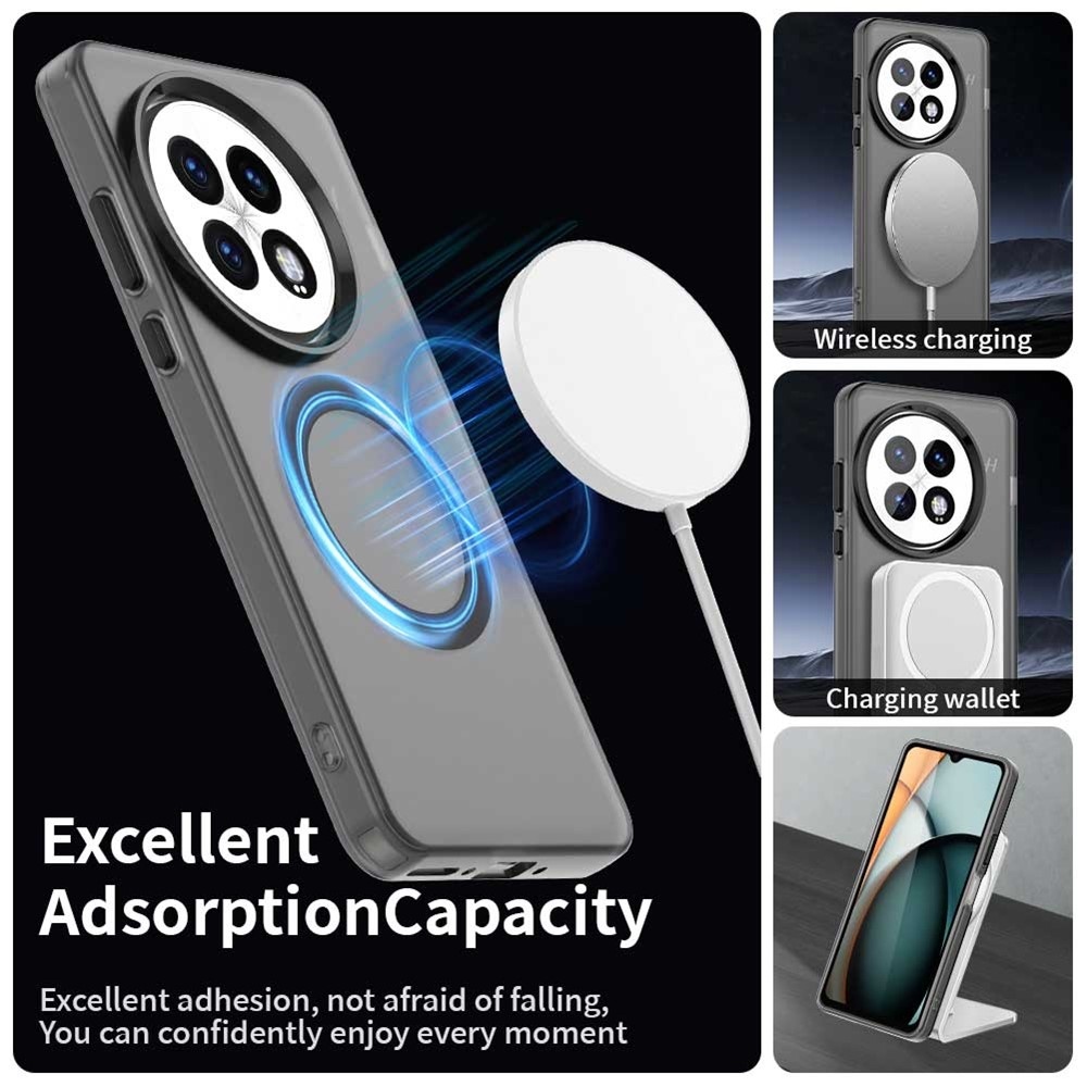 Candy gélový obal MagSafe pre OnePlus 13 - čierny