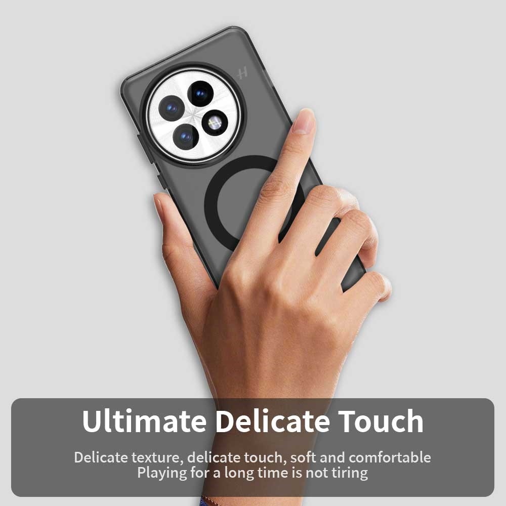 Candy gélový obal MagSafe pre OnePlus 13 - čierny