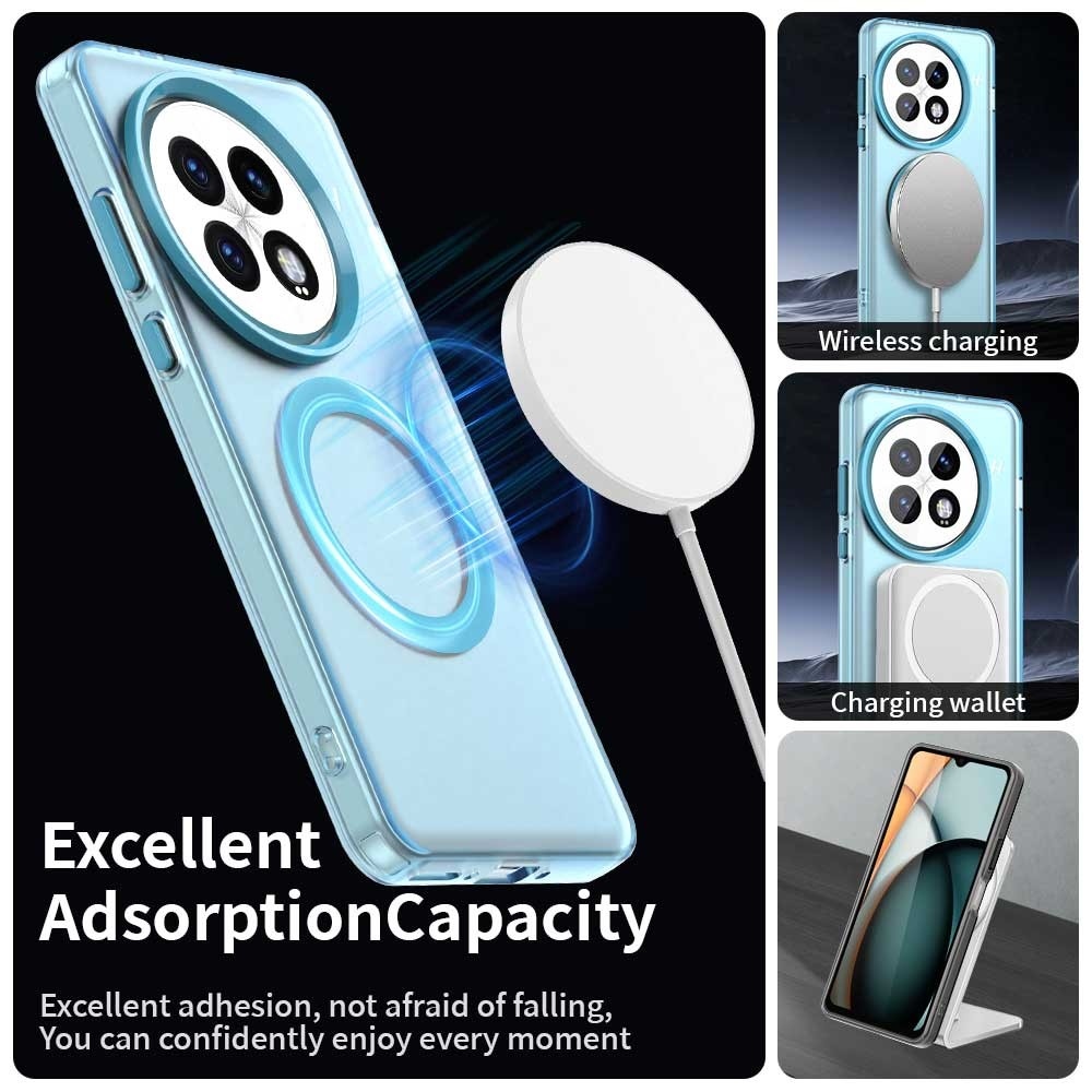 Candy gélový obal MagSafe pre OnePlus 13 - modrý