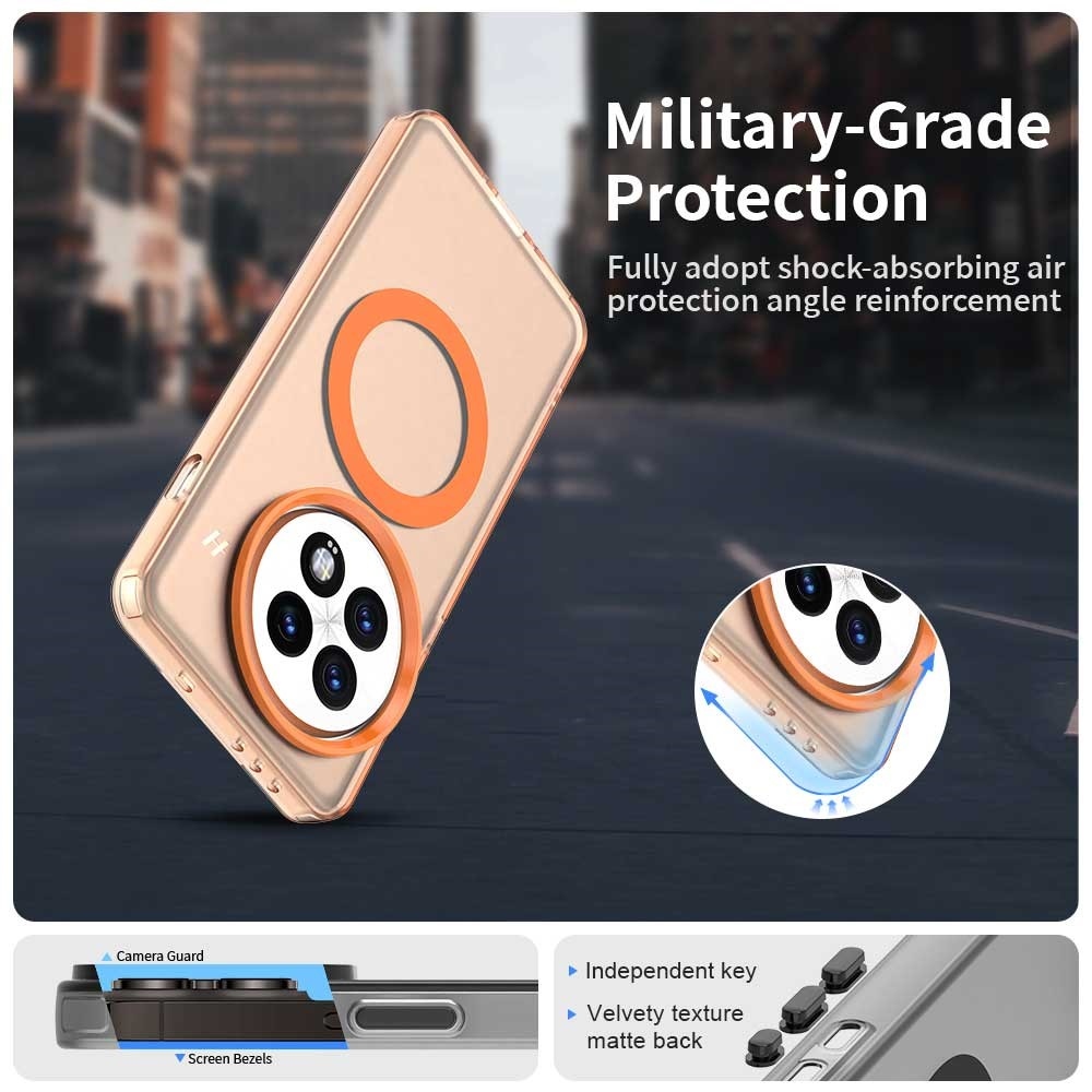 Candy gélový obal MagSafe pre OnePlus 13 - oranžový