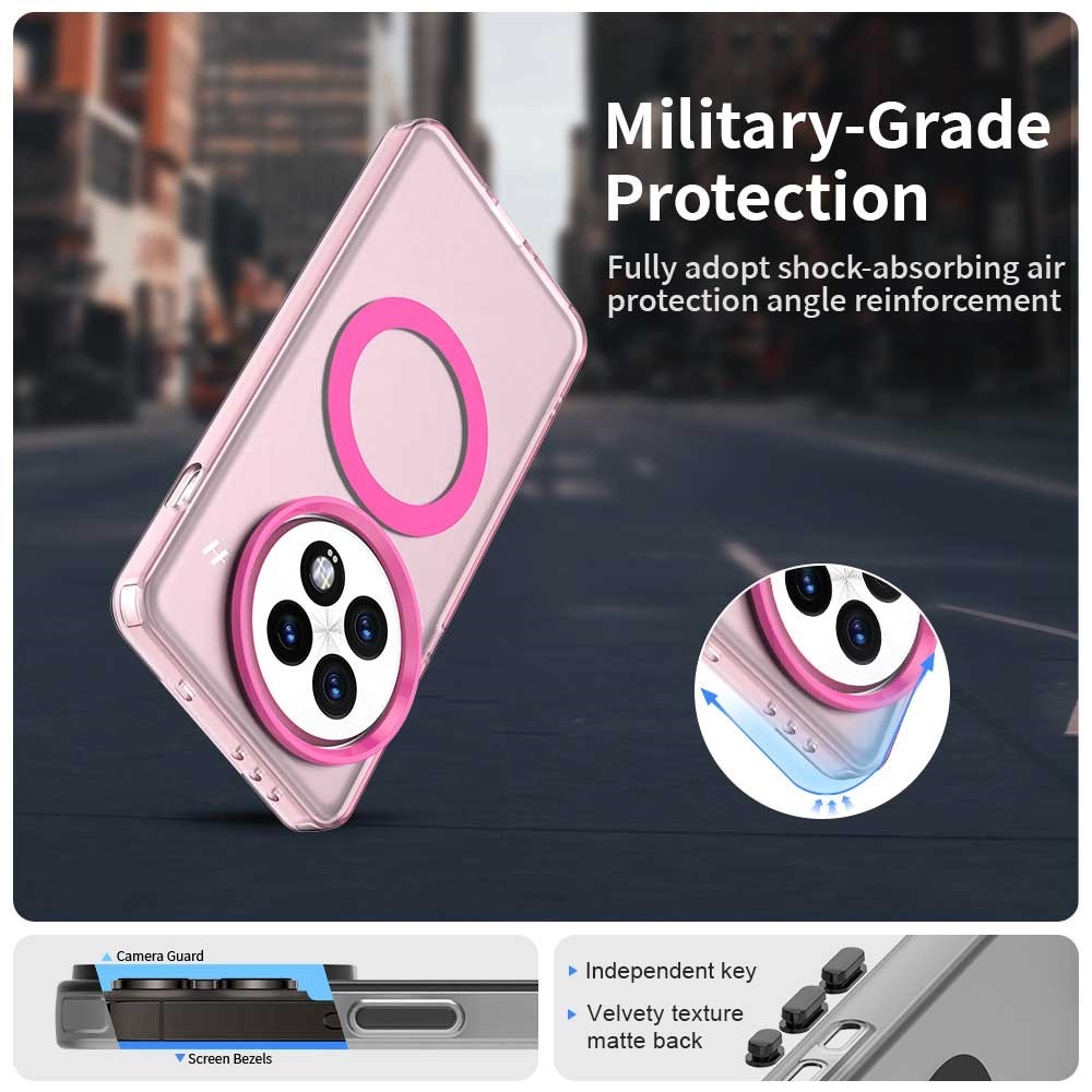 Candy gélový obal MagSafe pre OnePlus 13 - ružový