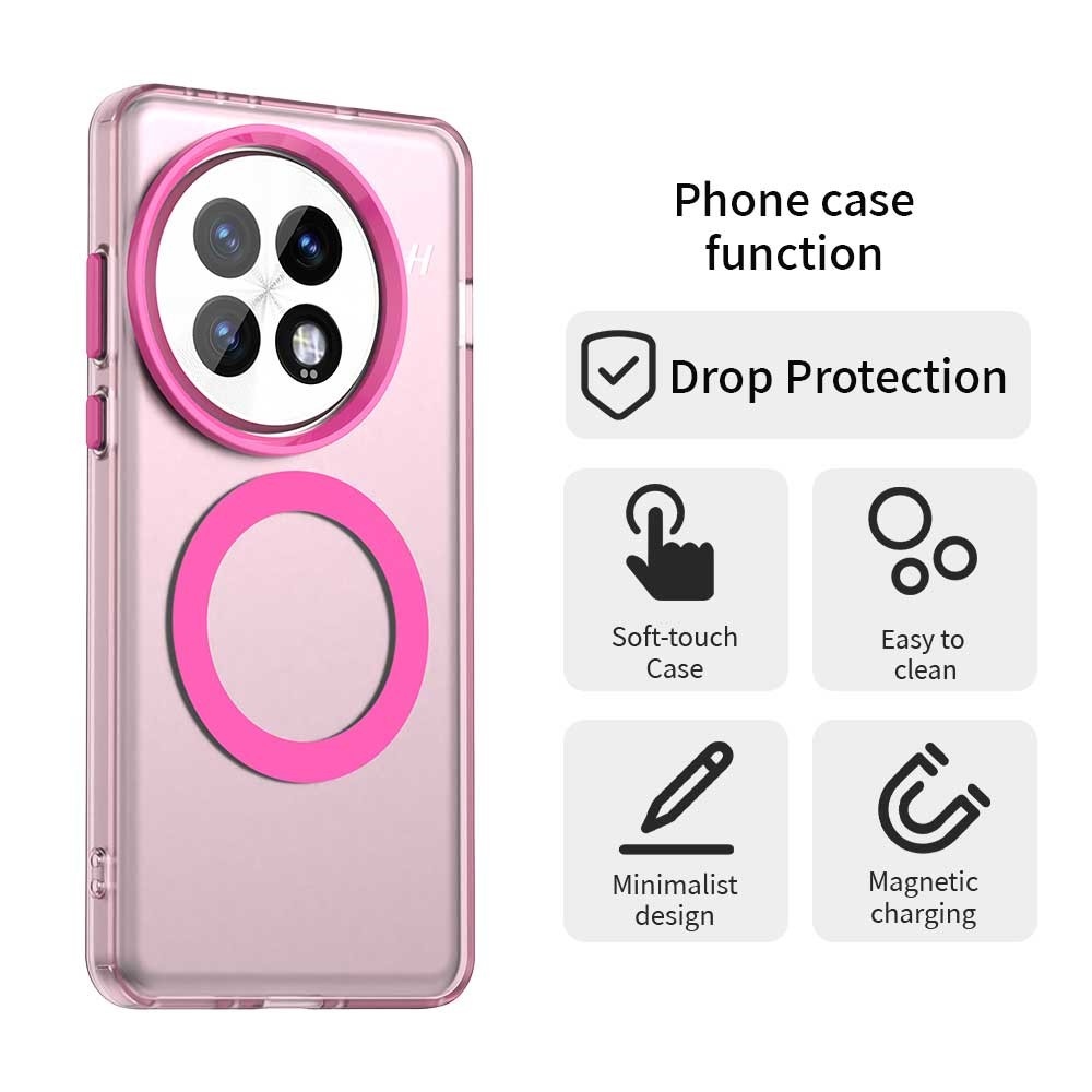 Candy gélový obal MagSafe pre OnePlus 13 - ružový