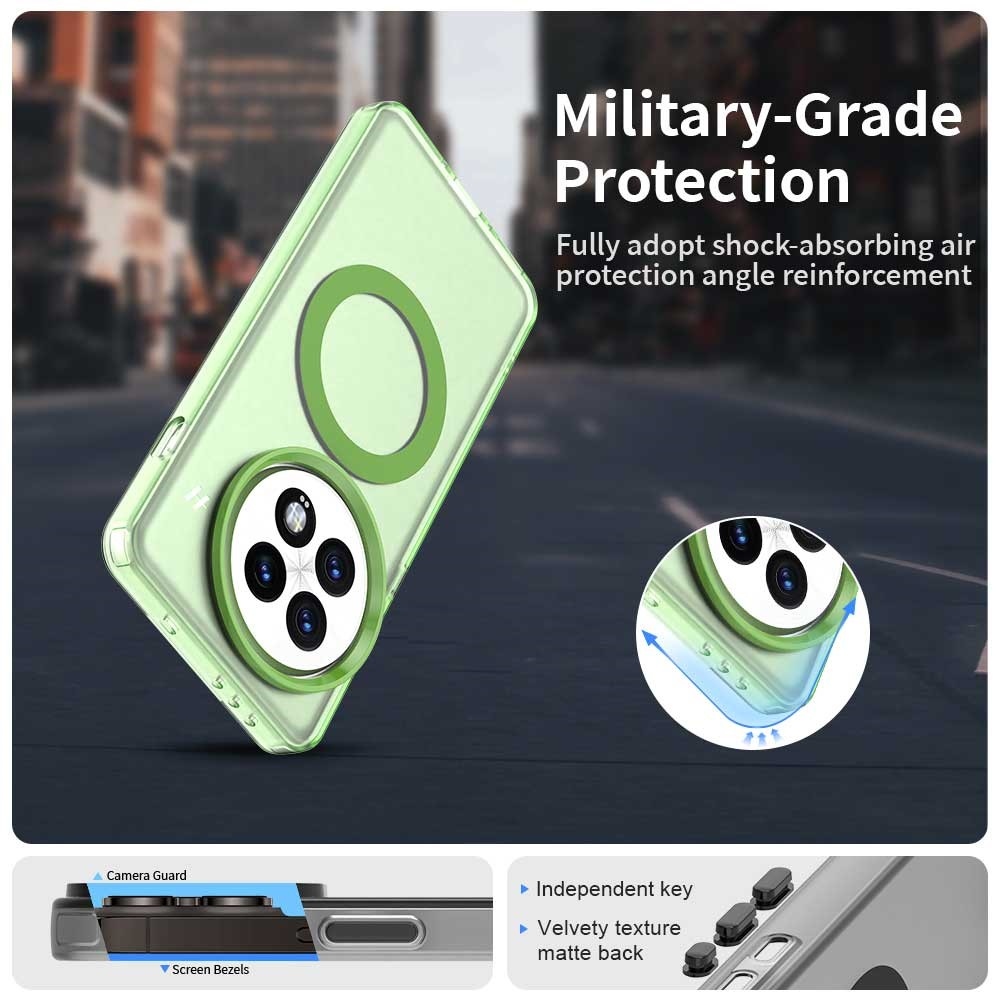 Candy gélový obal MagSafe pre OnePlus 13 - zelený