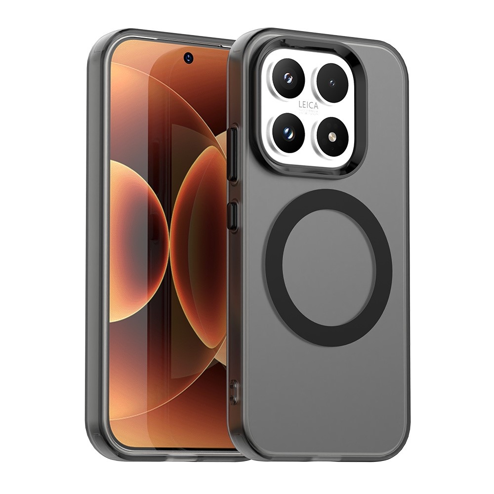 Candy gélový obal s MagSafe pre Xiaomi 17 - čierny