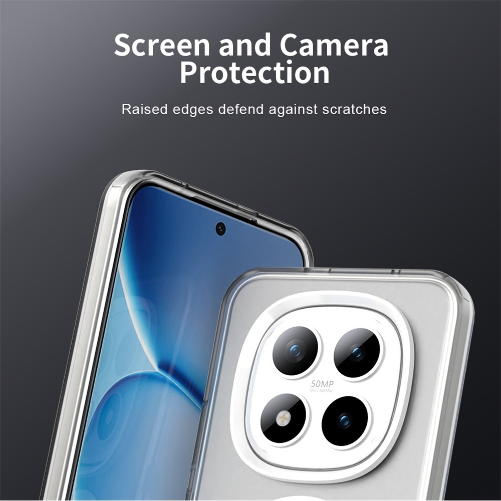 Candy gélový obal s MagSafe pre Xiaomi Redmi Note 15 Pro+ 5G - biely