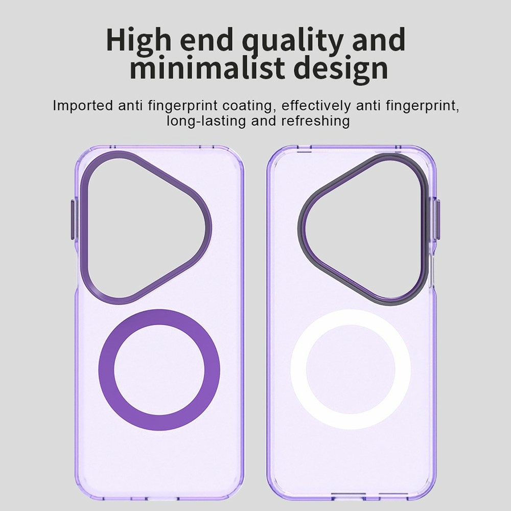 Candy gélový obal s MagSafe na Huawei Pura 80 Pro - fialový