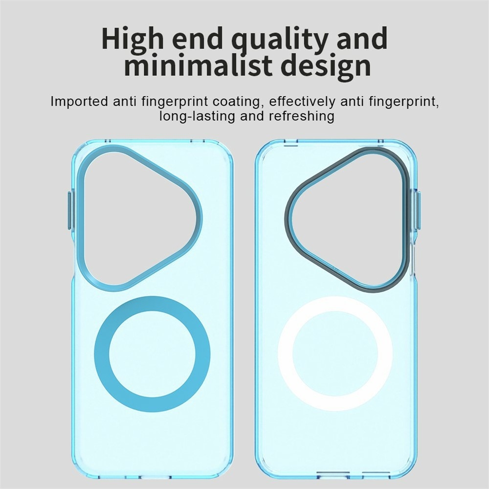 Candy gélový obal s MagSafe na Huawei Pura 80 Pro - modrý