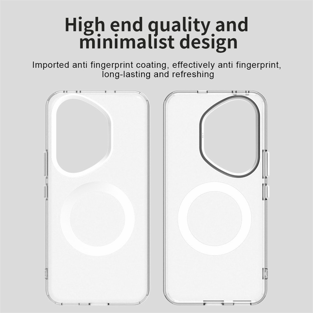 Candy gélový obal s MagSafe pre Honor 400 Pro - biely