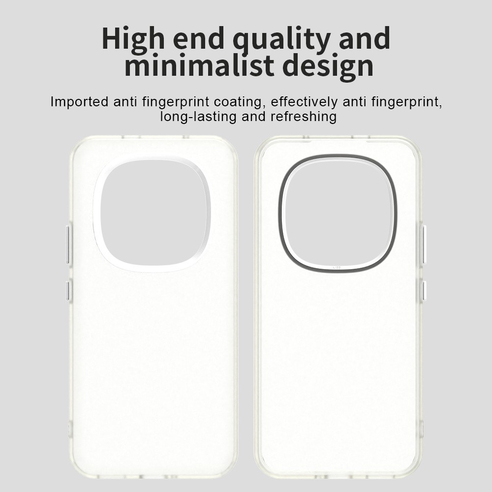 Candys matný gélový obal na Xiaomi Redmi Note 15 Pro 5G - biely