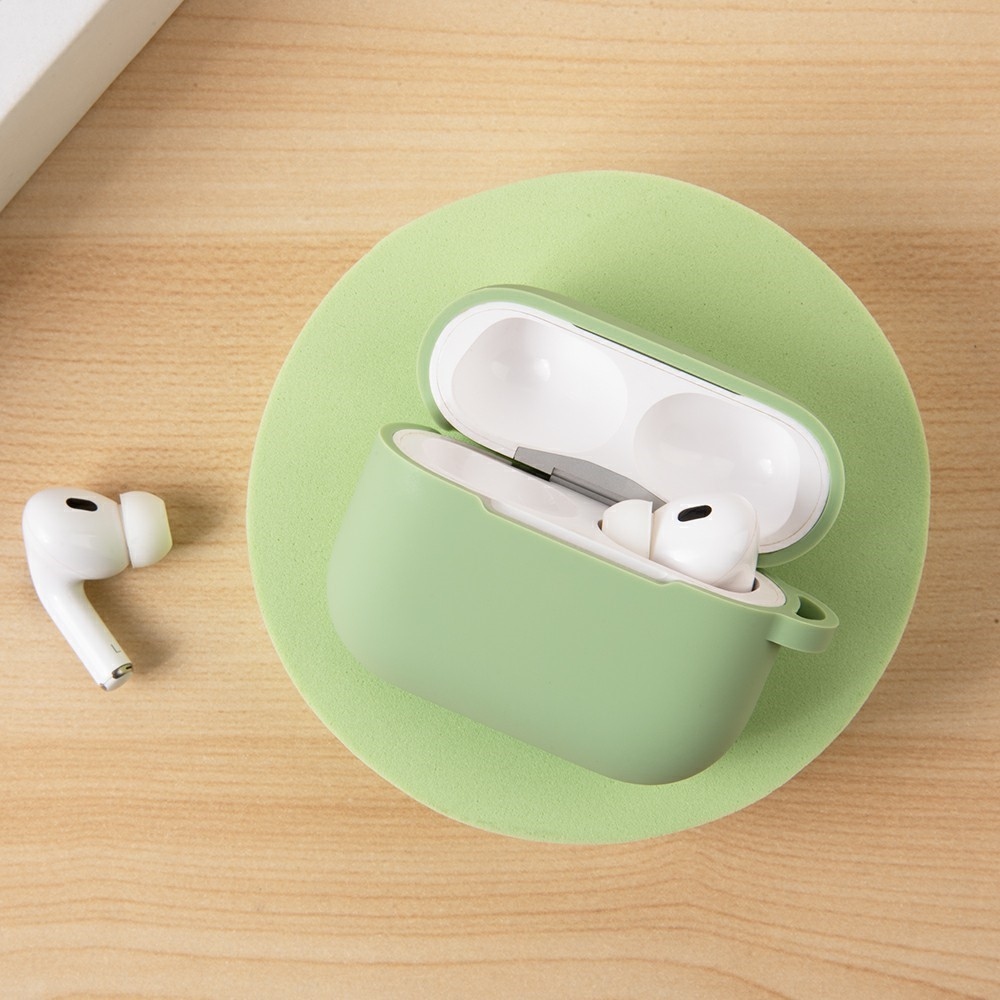 Carabi silikónový obal na Apple AirPods Pro 3 - matcha zelená