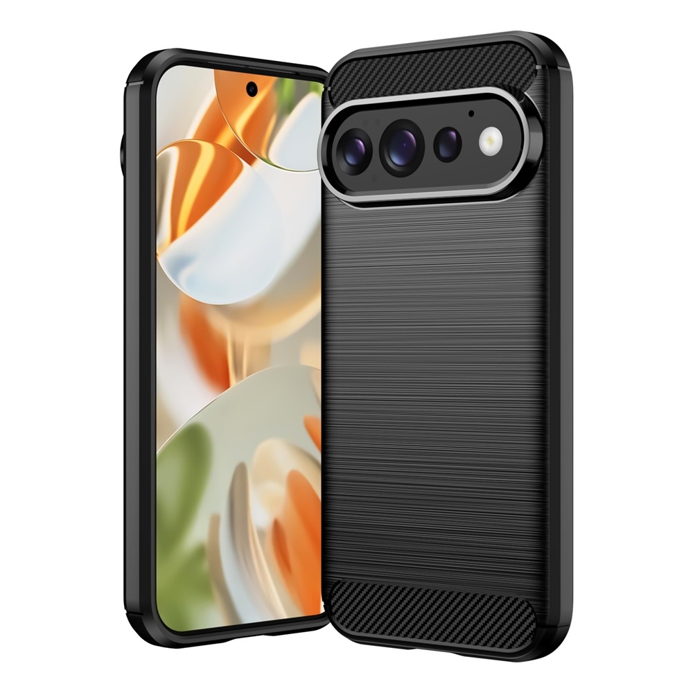Carbon odolný gélový obal na Google Pixel 11 Pro/11 - čierny