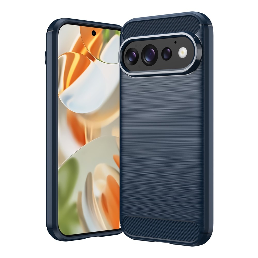 Carbon odolný gélový obal na Google Pixel 11 Pro/11 - modrý