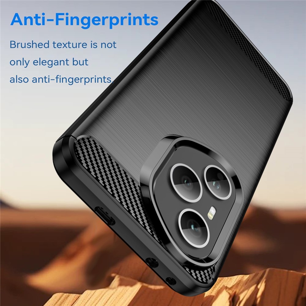 Carbon odolný gélový obal na Honor 400 Pro - čierny