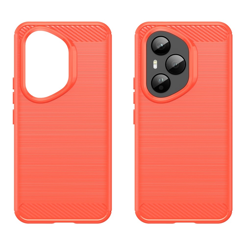 Carbon odolný gélový obal na Honor 400 Pro - červený