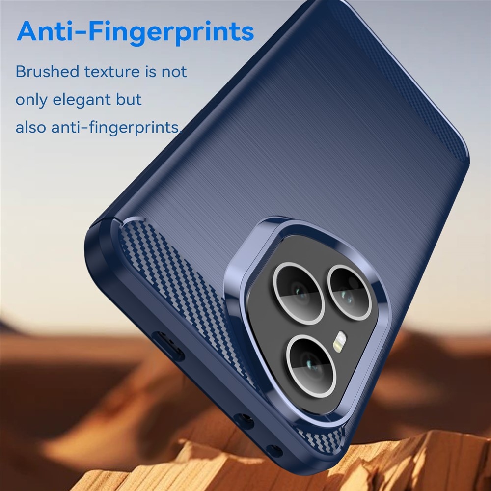 Carbon odolný gélový obal na Honor 400 Pro - modrý