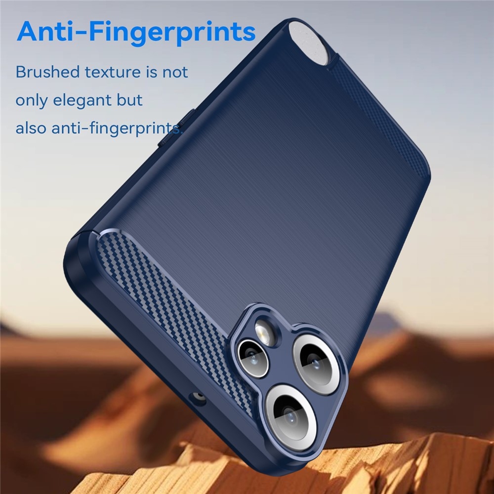 Carbon odolný gélový obal na Nothing CMF Phone 2 Pro - modrý