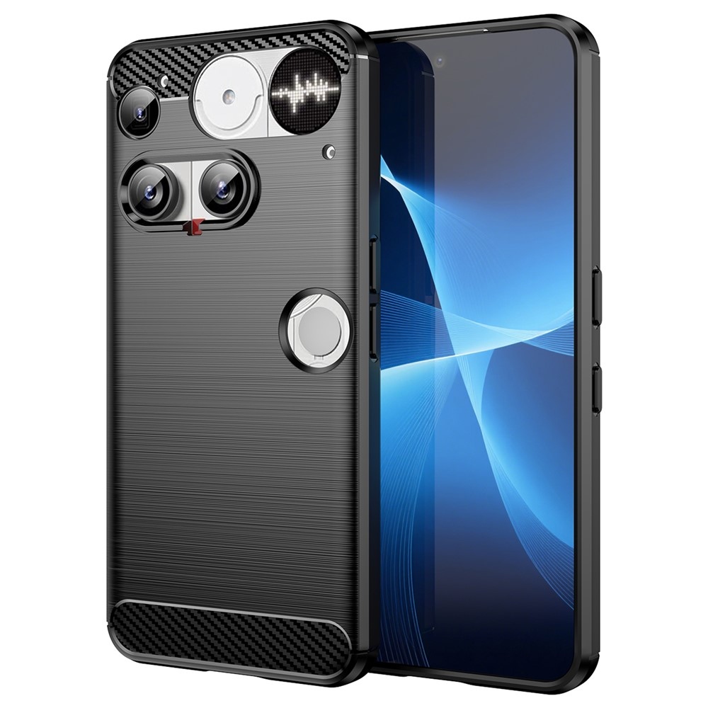 Carbon odolný gélový obal na Nothing Phone (3) 5G - čierny
