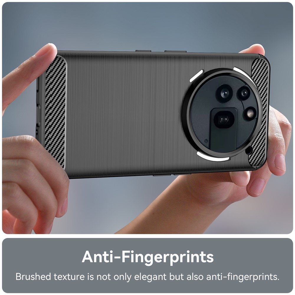 Carbon odolný gélový obal na Nothing Phone (3a) Pro - čierny